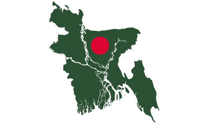 map of bangladesh